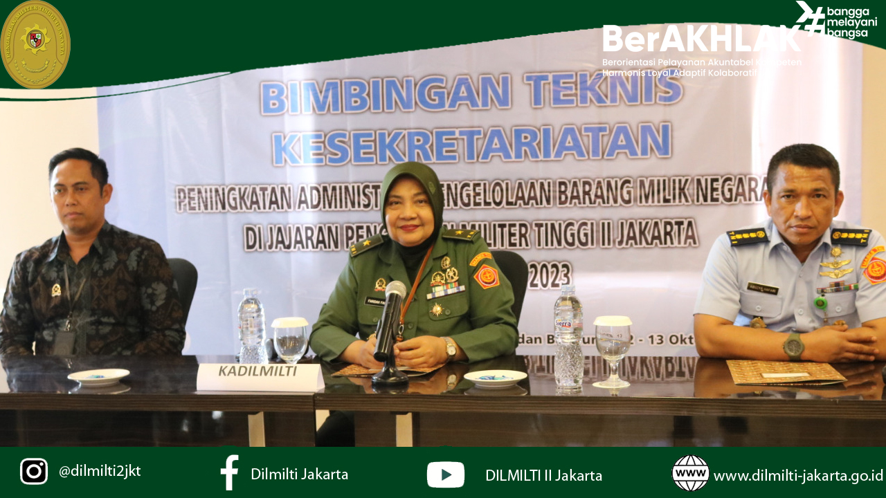 BIMBINGAN TEKNIS KESEKRETARIATAN