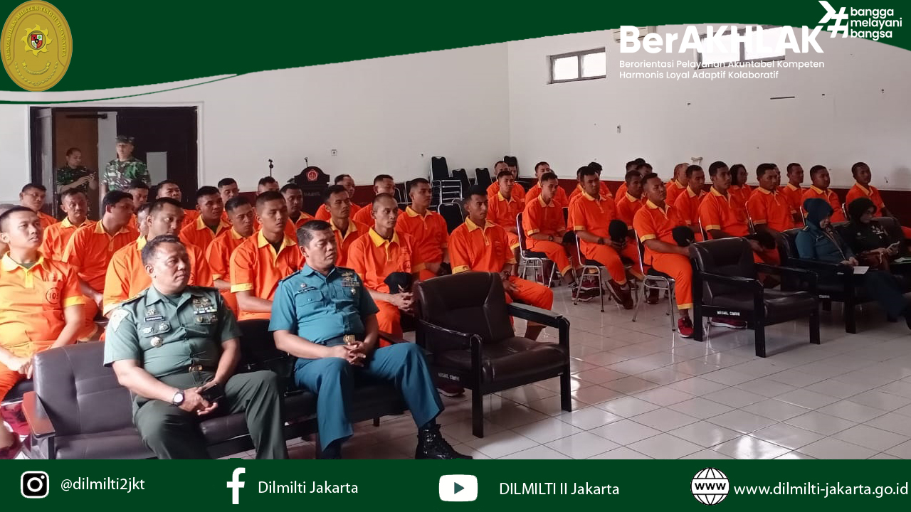 Pengawasan dan Pengamatan ke Pemasyarakatan Militer Cimahi