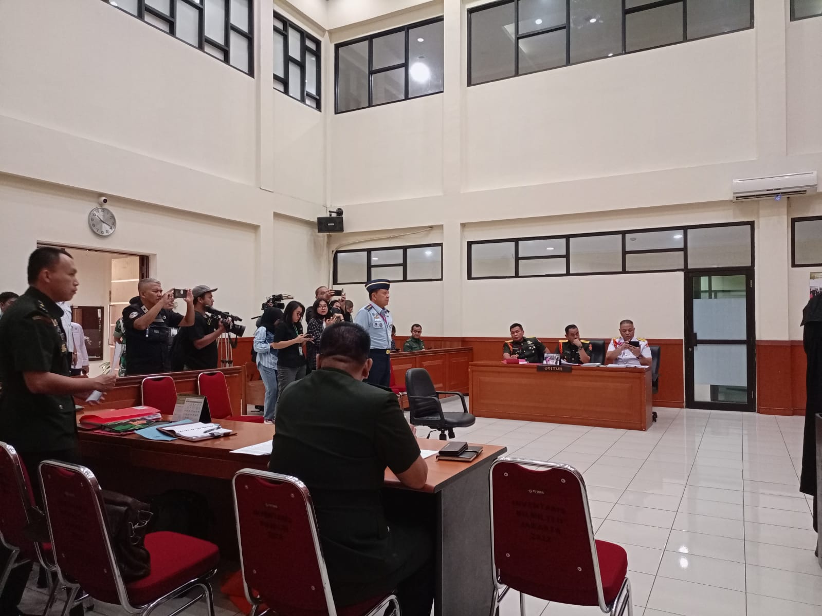 SIDANG PERDANA KASUS BASARNAS
