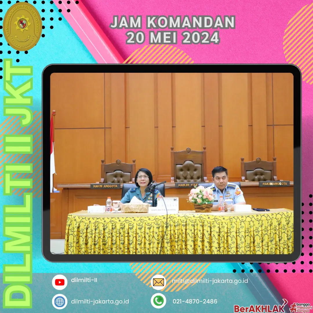 MONEV BULANAN MEI 2024 DAN JAM KOMANDAN