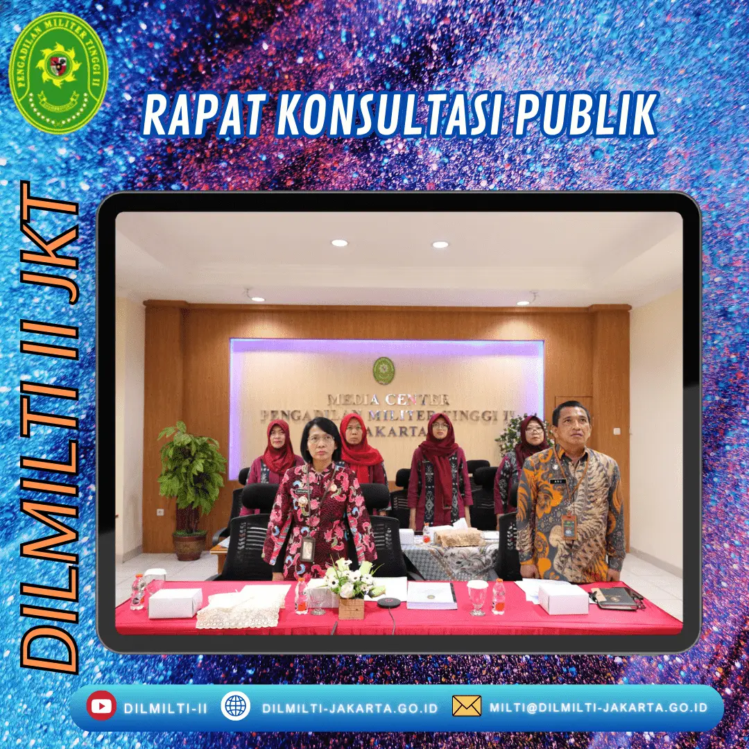 RAPAT KONSULTASI PUBLIK