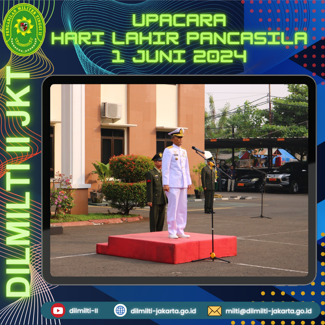 UPACARA PERINGATAN HARI LAHIR PANCASILA TANGGAL 1 JUNI 2024