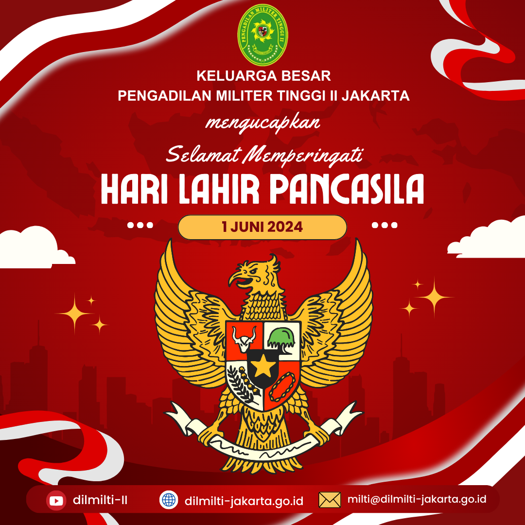SELAMAT MEMPERINGATI HARI LAHIR PANCASILA