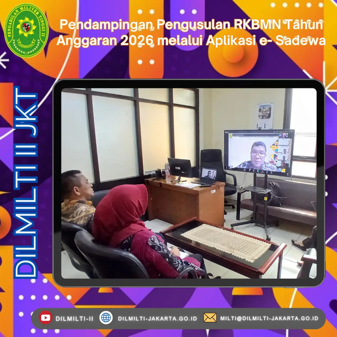 Pendampingan Pengusulan RKBMN Tahun Anggaran 2026 melalui Aplikasi e- Sadewa