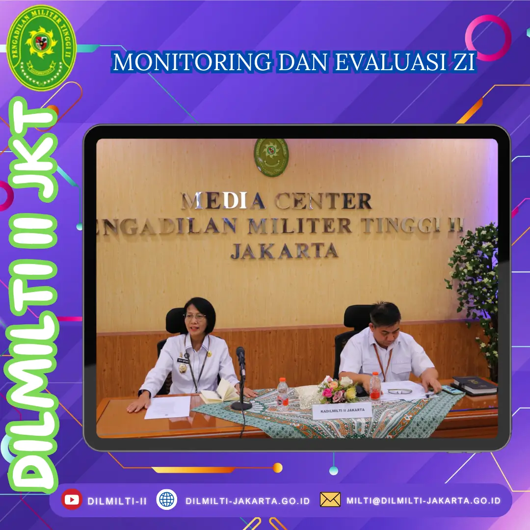 MONITORING DAN EVALUASI ZI 