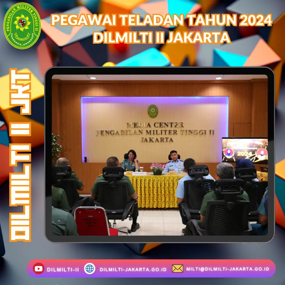 PEMBERIAN PENGHARGAAN PEGAWAI TELADANPENGADILAN MILITER TINGGI II JAKARTA