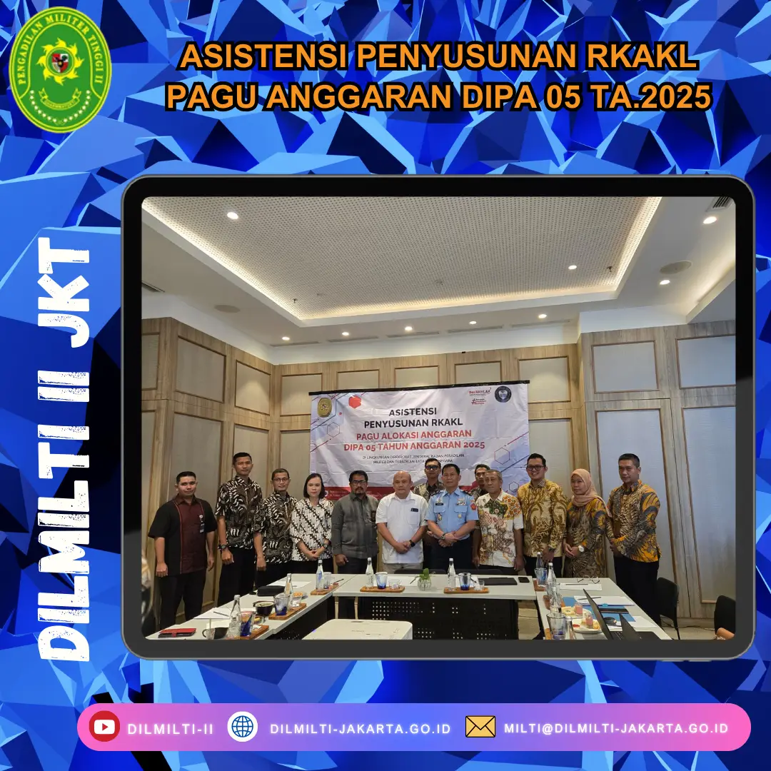 ASISTENSI PENYUSUNAN RKAKL PAGU ANGGARAN DIPA 05 TA.2025