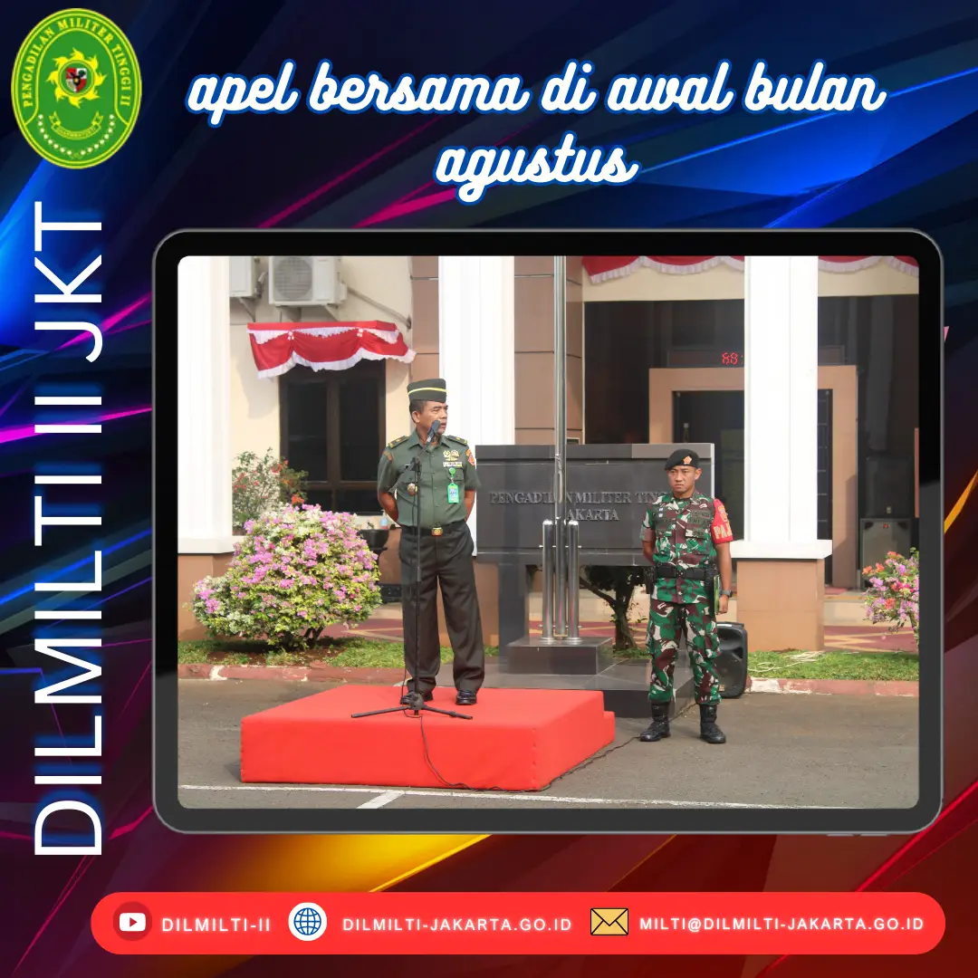 APEL BERSAMA AWAL BULAN AGUSTUS 2024