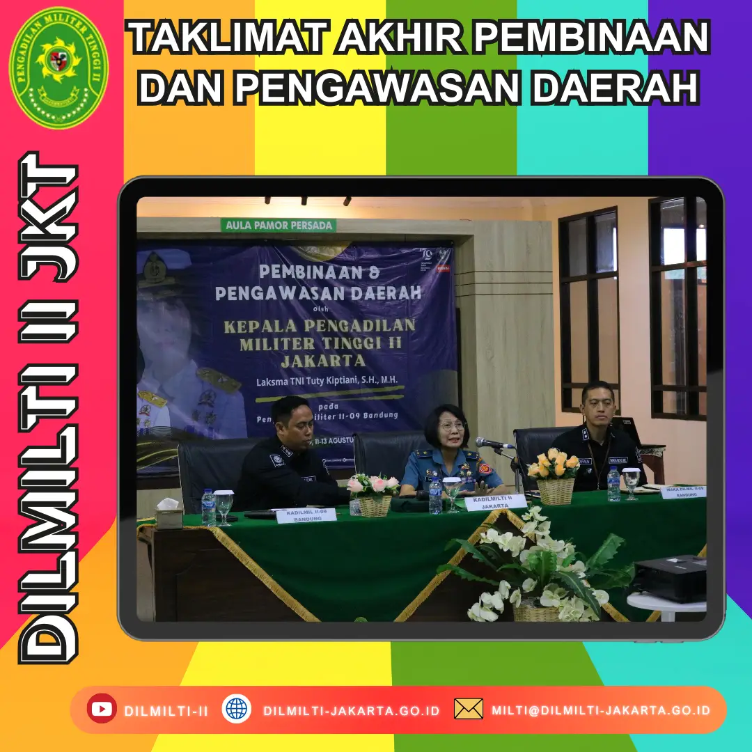 TAKLIMAT AKHIR PEMBINAAN DAN PENGAWASAN DAERAH