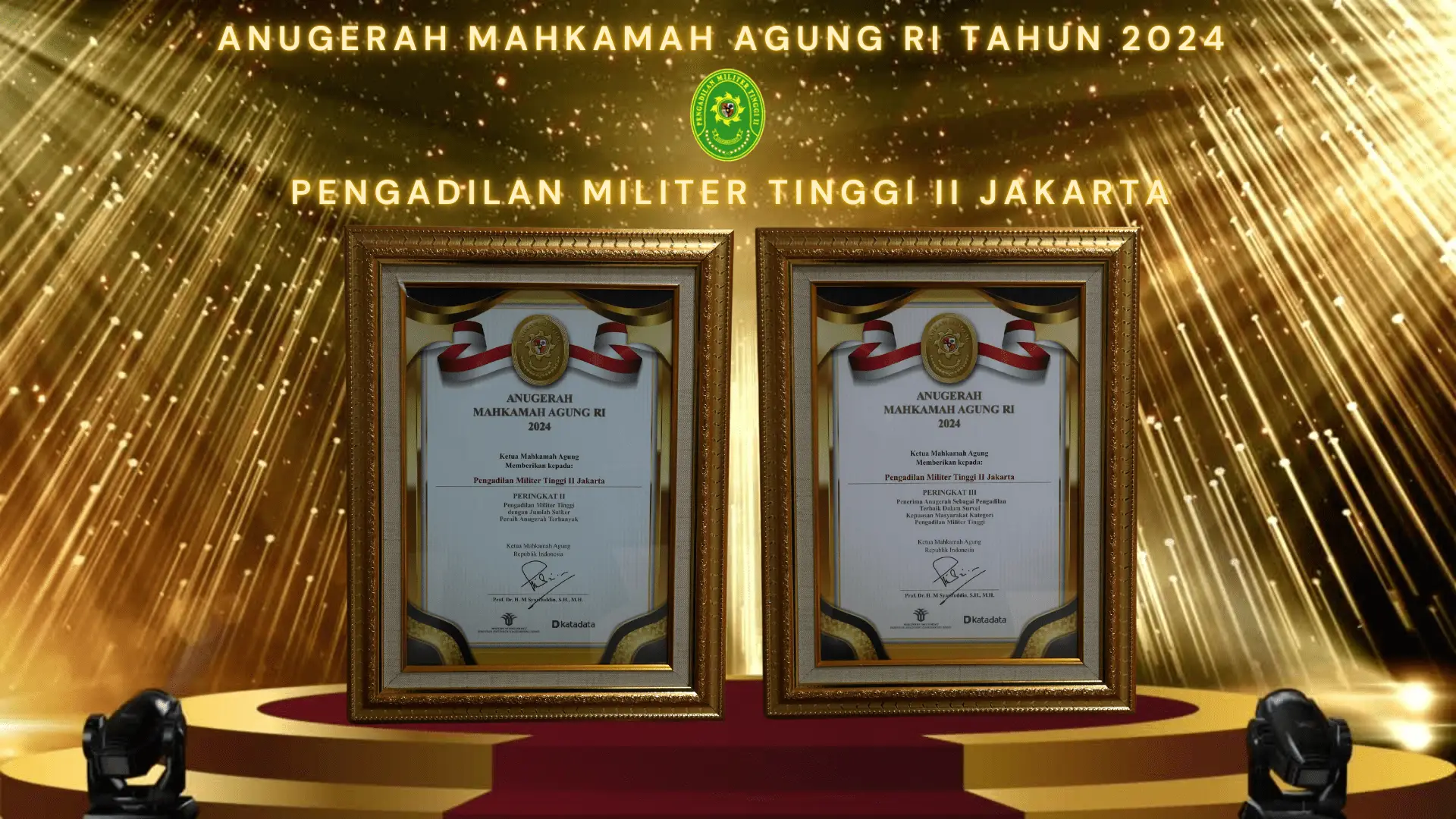 ANUGERAH MAHKAMAH AGUNG RI TAHUN 2024