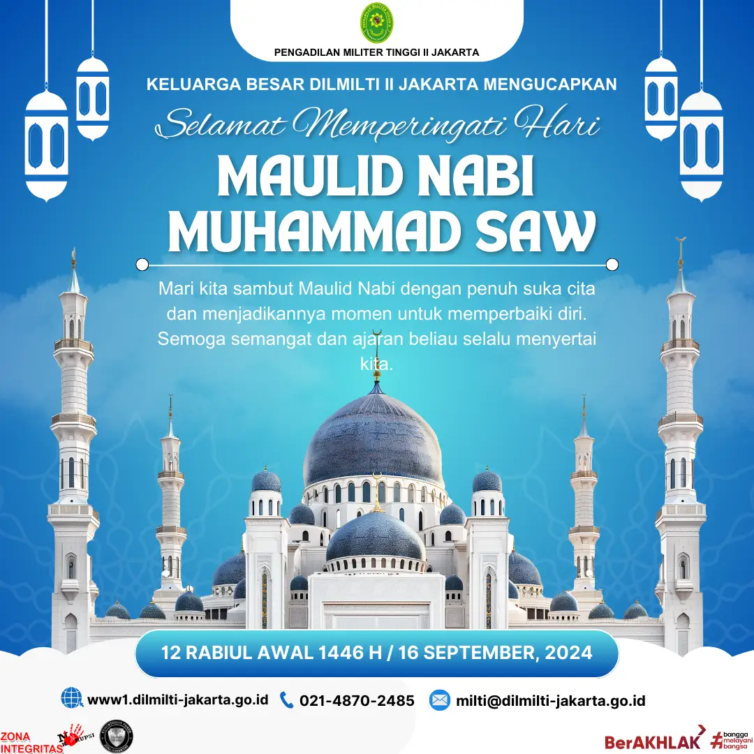 Selamat Memperingati Hari MAULID NABI SAW