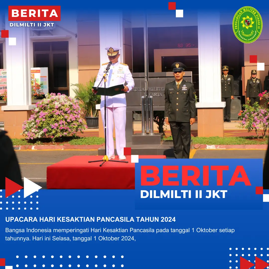 UPACARA HARI KESAKTIAN PANCASILA TAHUN 2024