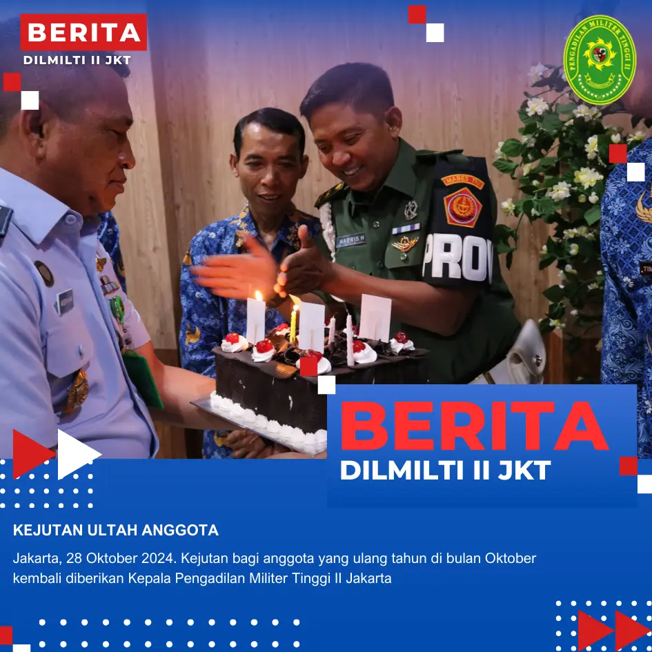 KEJUTAN ULTAH ANGGOTA