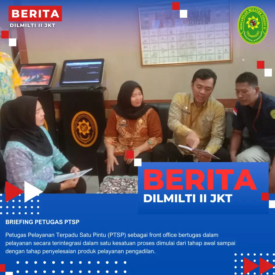BRIEFING PETUGAS PTSP