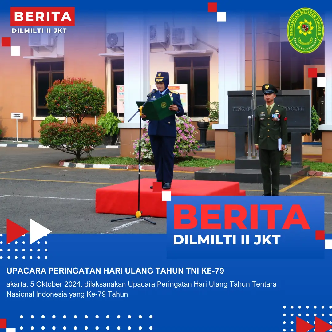 UPACARA PERINGATAN HARI ULANG TAHUN TNI KE-79 