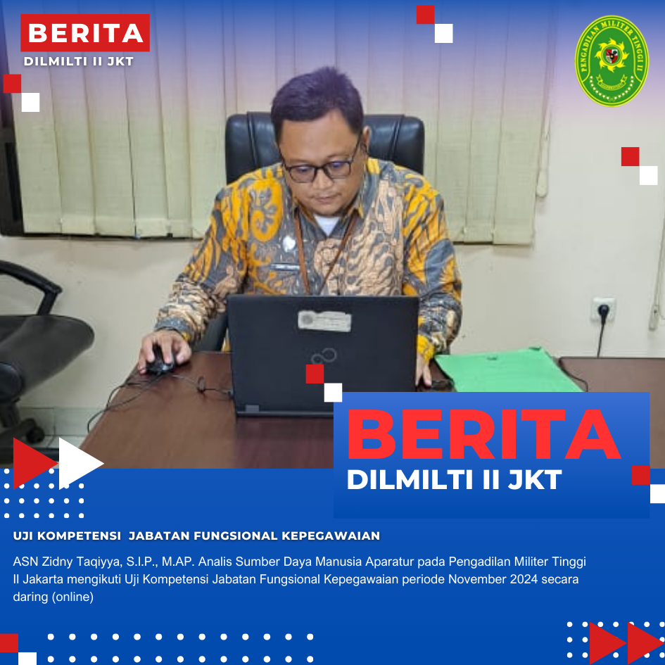 UJI KOMPETENSI JABATAN FUNGSIONAL KEPEGAWAIAN