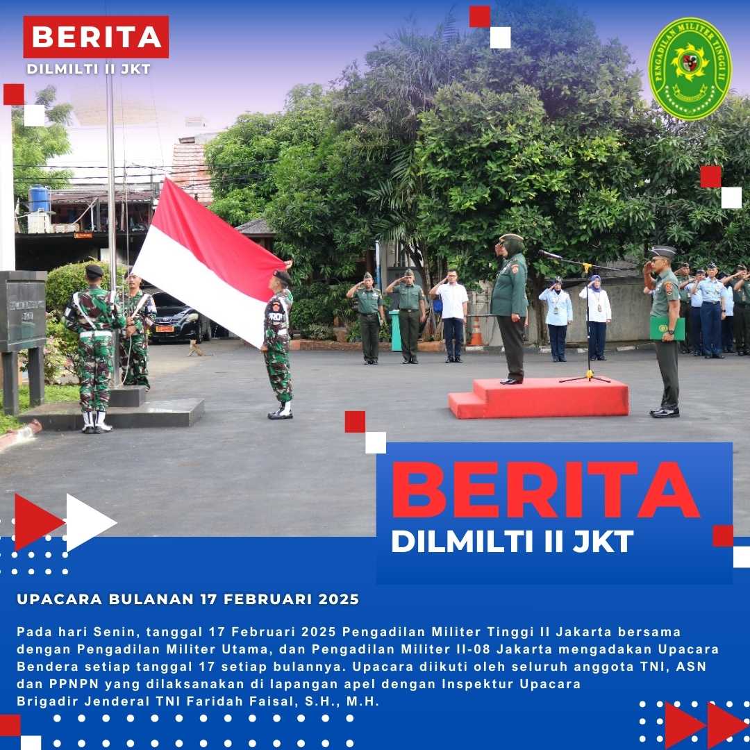 UPACARA BULANAN 17 FEBRUARI 2025