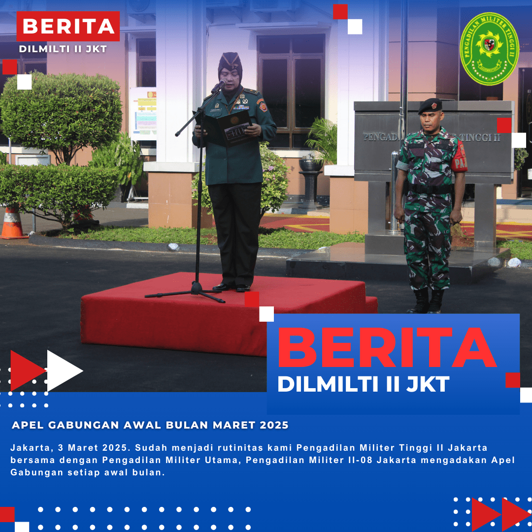 APEL GABUNGAN AWAL BULAN MARET 2025