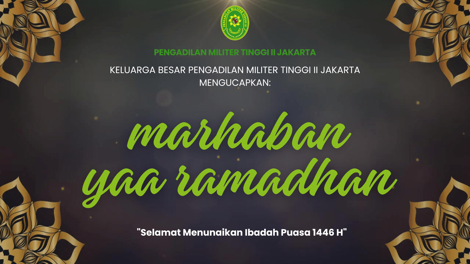 Selamat Menunaikan Ibadah Puasa 1446 H