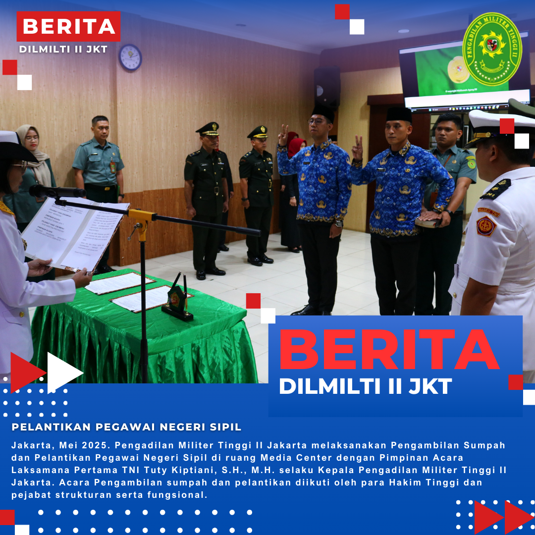 PELANTIKAN PEGAWAI NEGERI SIPIL