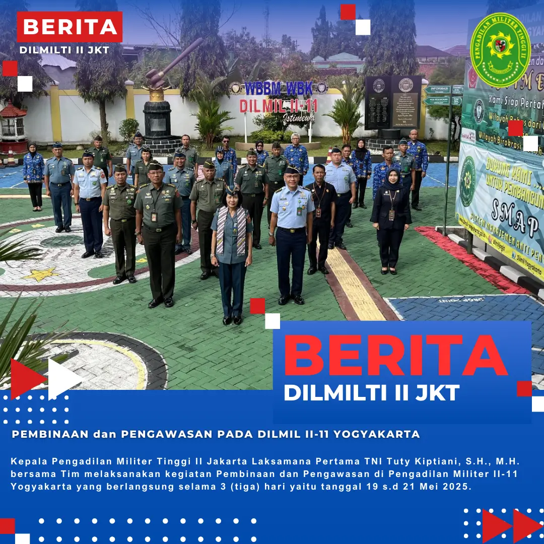 PEMBINAAN dan PENGAWASAN PADA DILMIL II-11 YOGYAKARTA