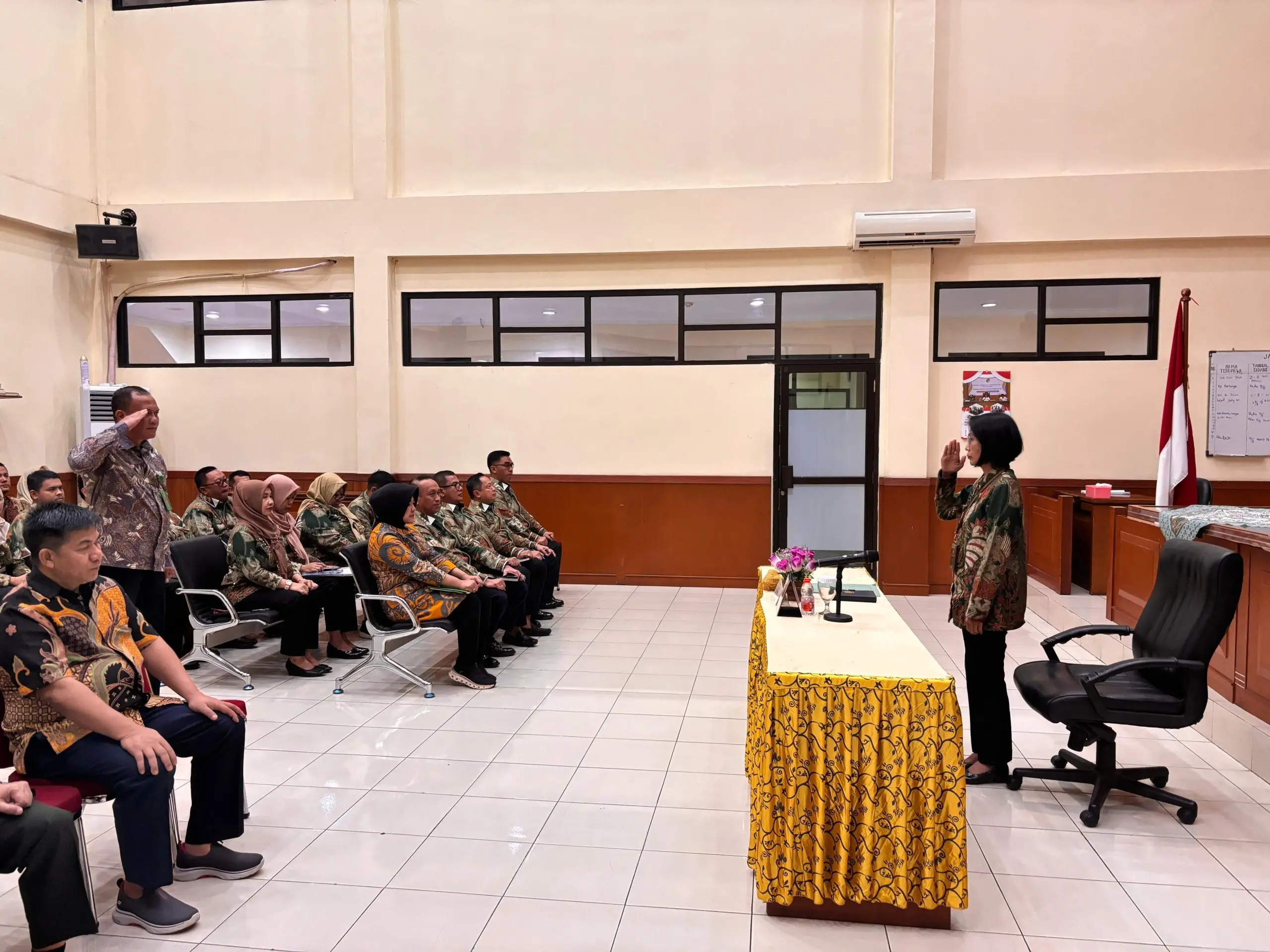 PEMBINAAN KEPALA PENGADILAN MILITER TINGGI II JAKARTA BULAN SEPTEMBER 2025