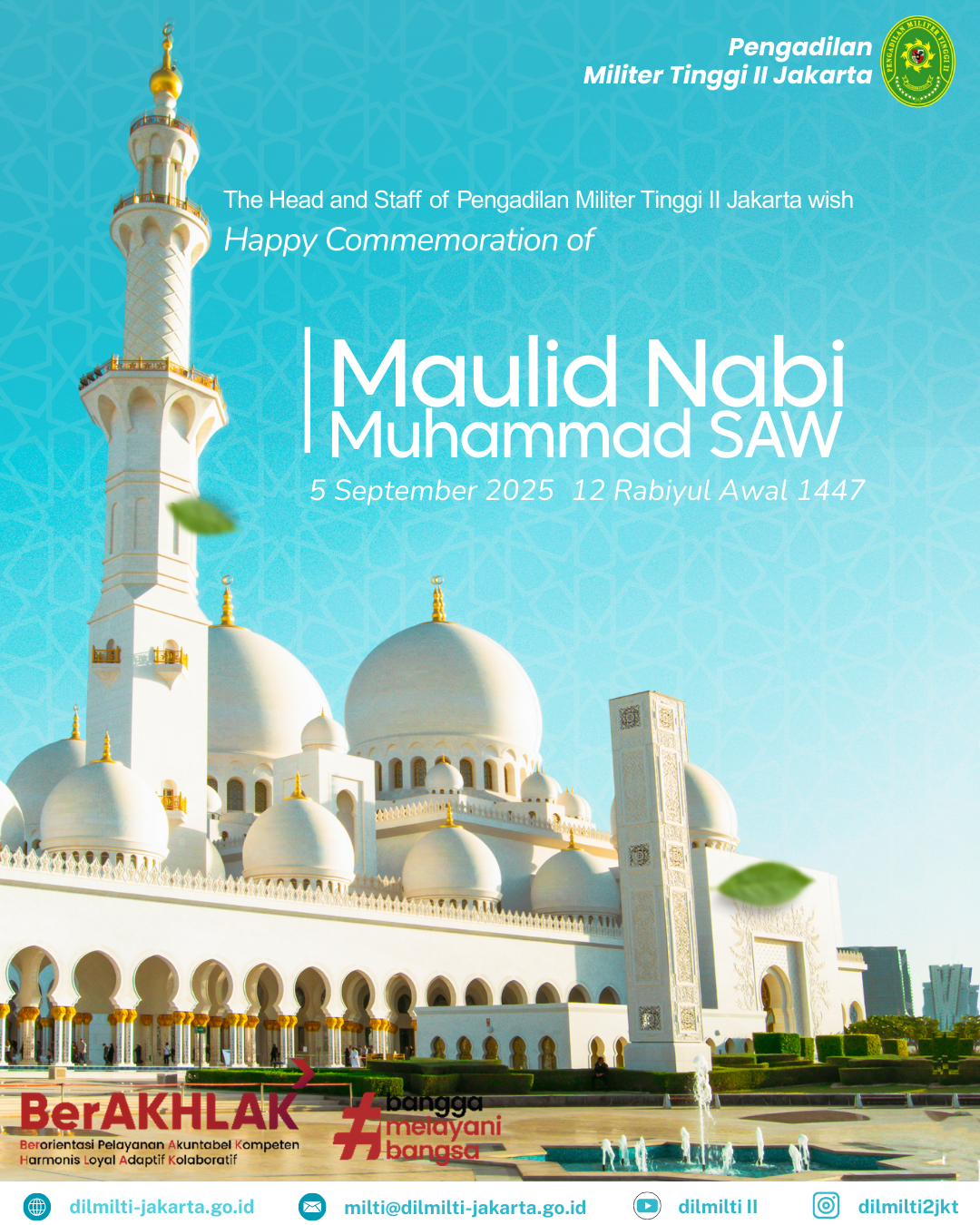 Selamat Memperingati Maulid Nabi Muhammad SAW 2025