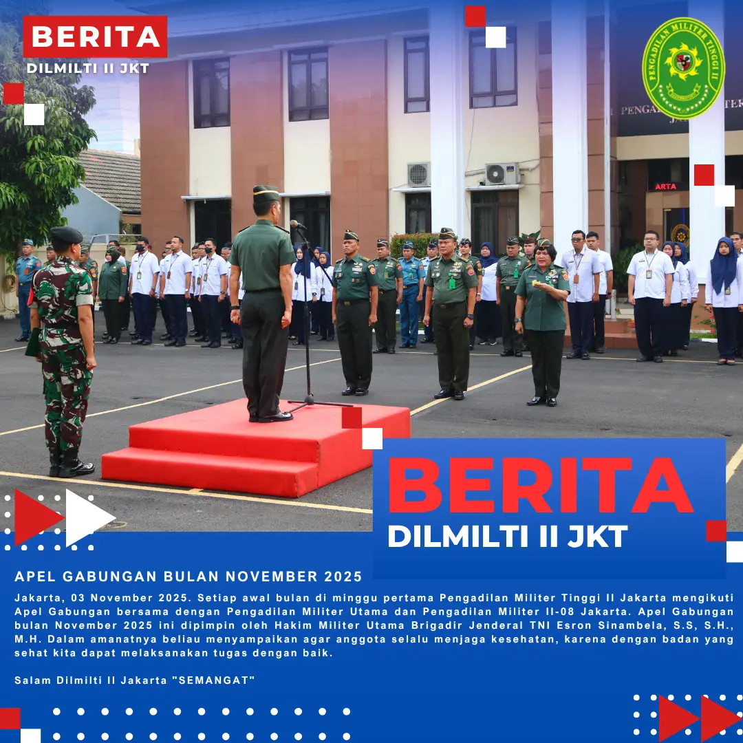 APEL GABUNGAN BULAN NOVEMBER 2025