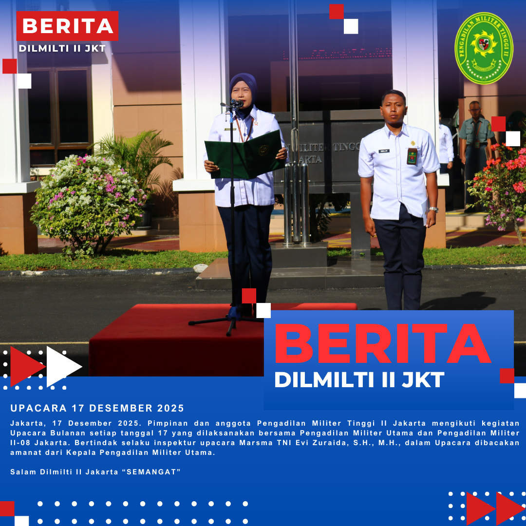 UPACARA 17 DESEMBER 2025