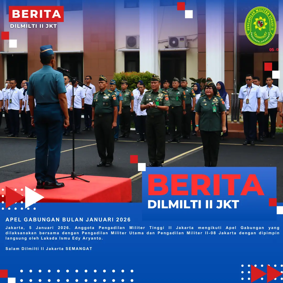 APEL GABUNGAN BULAN JANUARI 2026