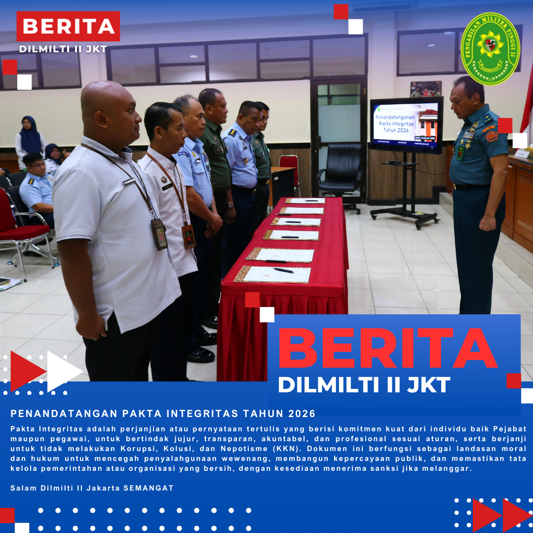PENANDATANGAN PAKTA INTEGRITAS TAHUN 2026
