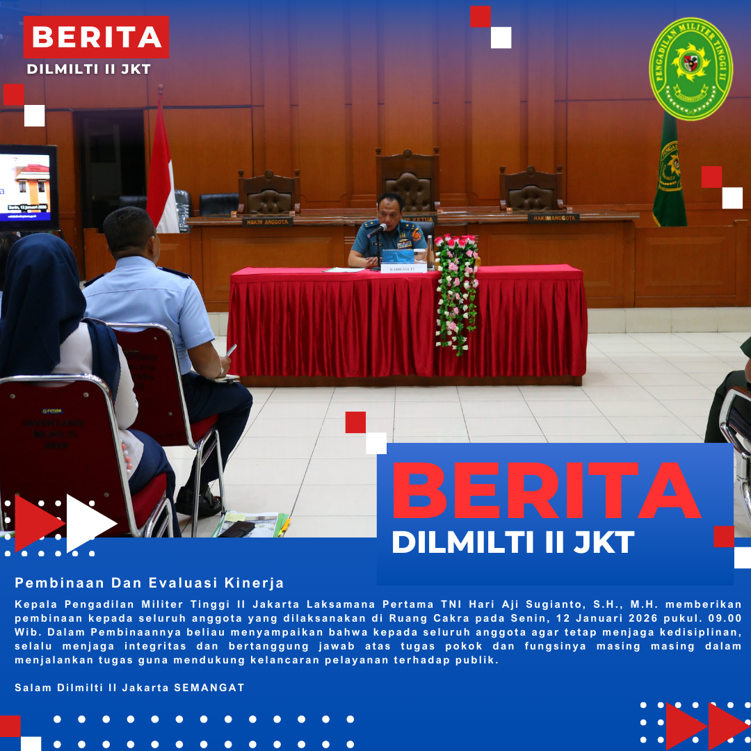 Pembinaan Dan Evaluasi Kinerja