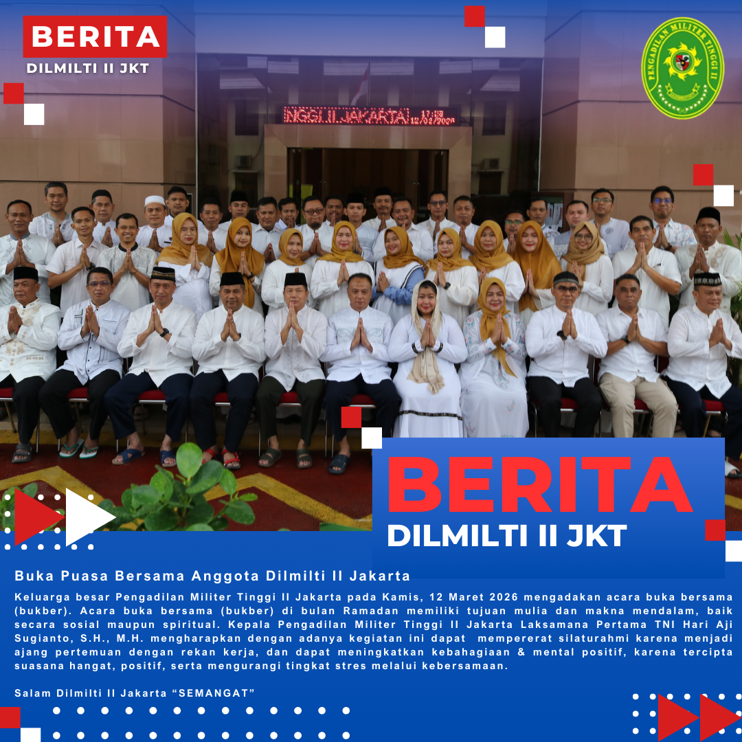 Buka Puasa Bersama Anggota Dilmilti II Jakarta