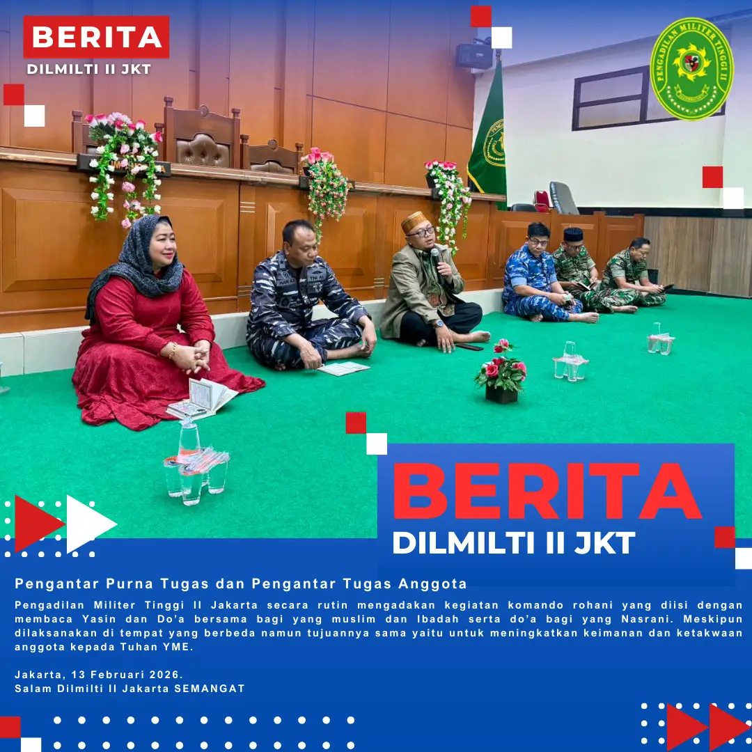 Kegiatan Komando Rohani Bulan Februari 2026