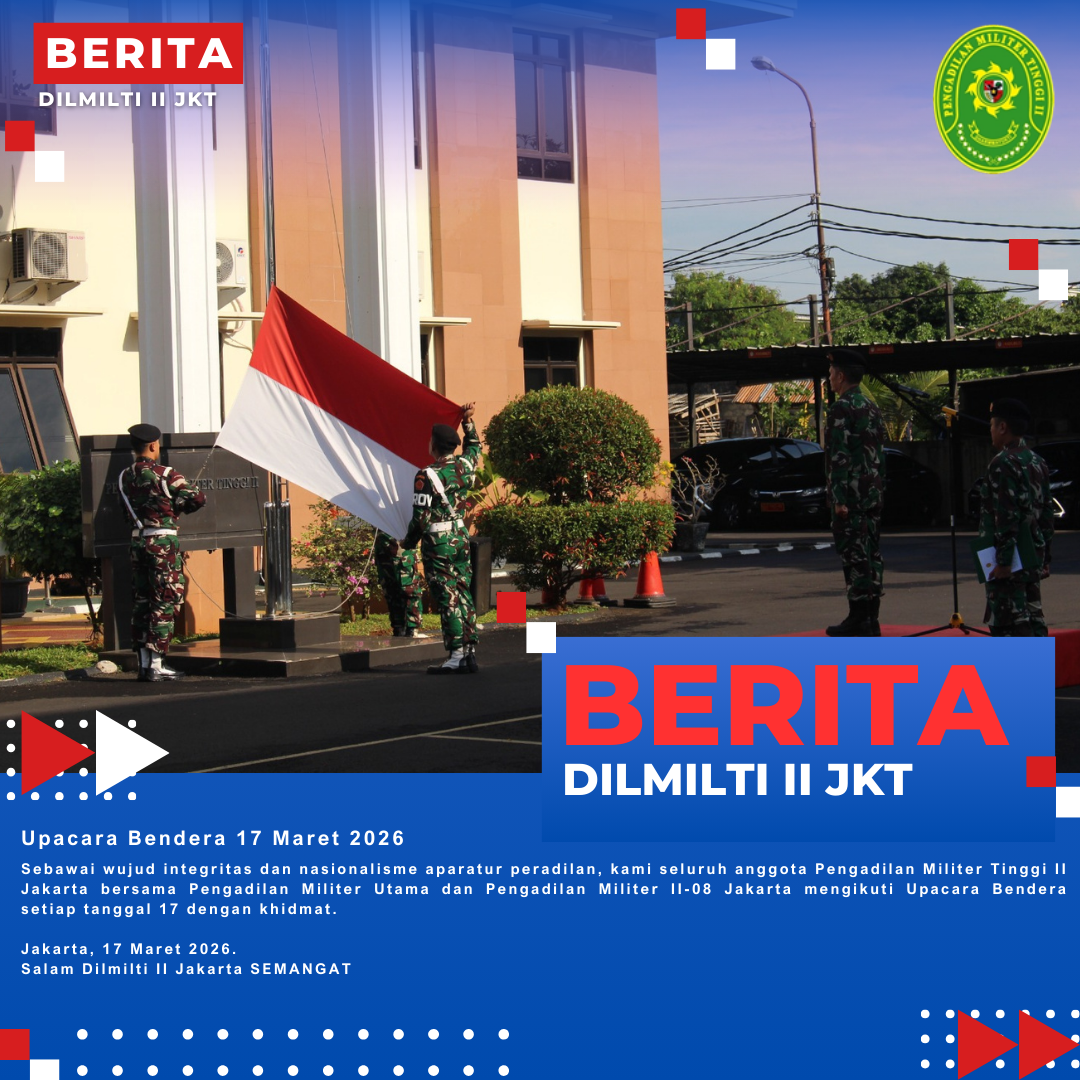 Upacara Bendera 17 Maret 2026