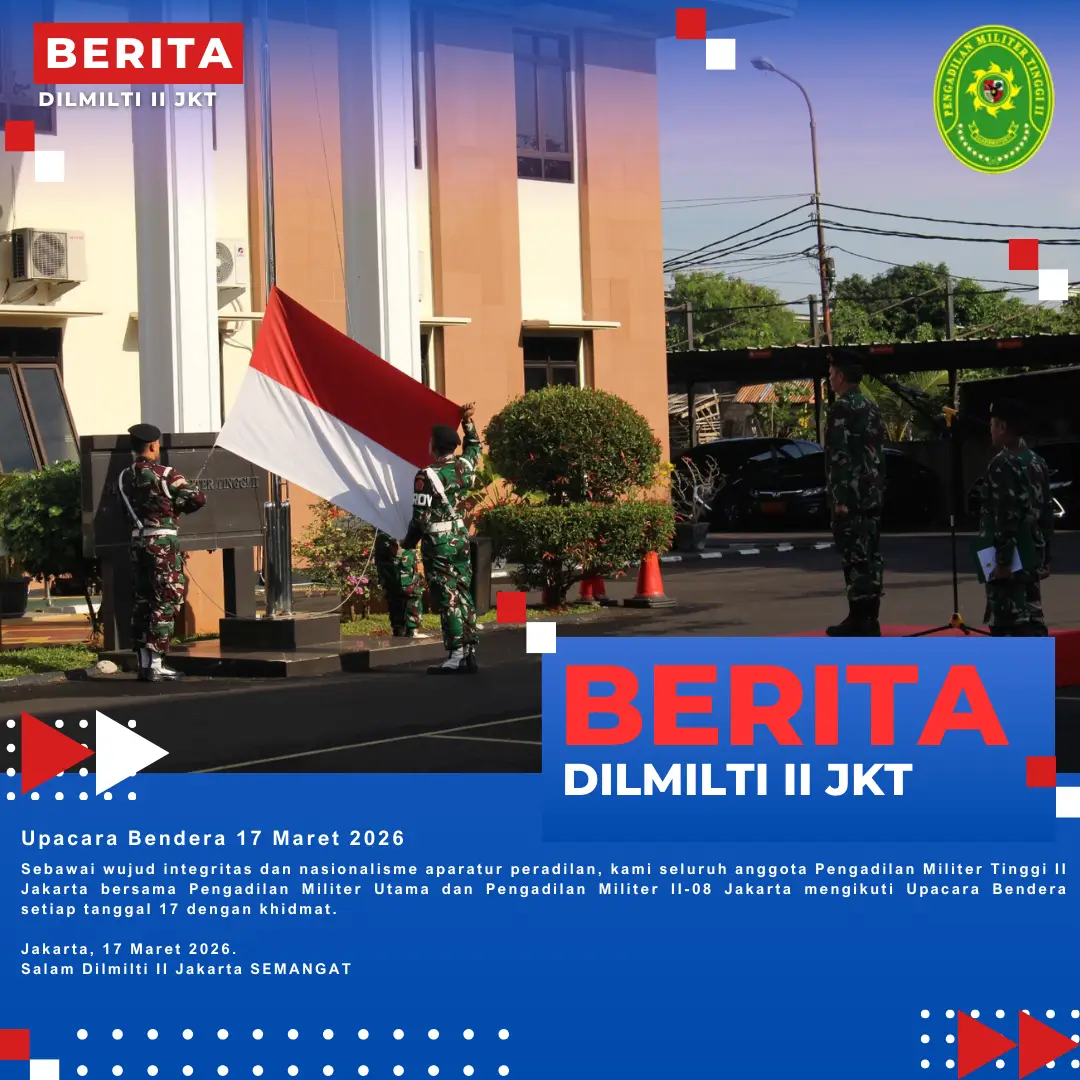 Upacara Bendera 17 Maret 2026