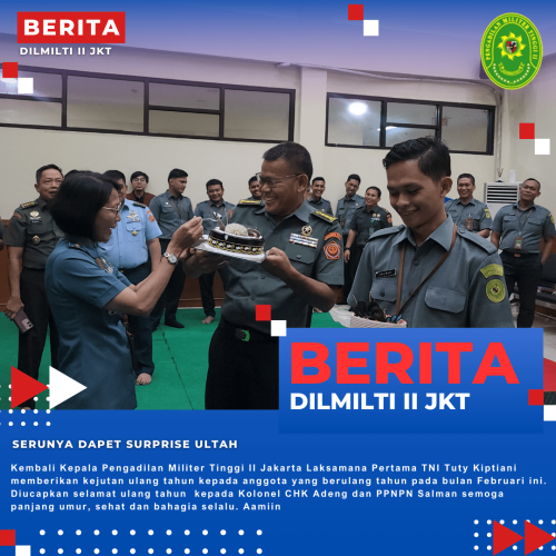Serunya dapet surprise ultah
