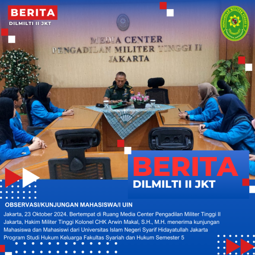 OBSERVASI/KUNJUNGAN MAHASISWA/I UIN