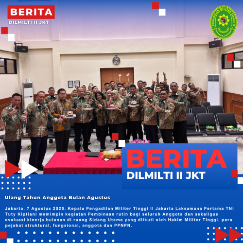 Ulang Tahun Anggota Bulan Agustus
