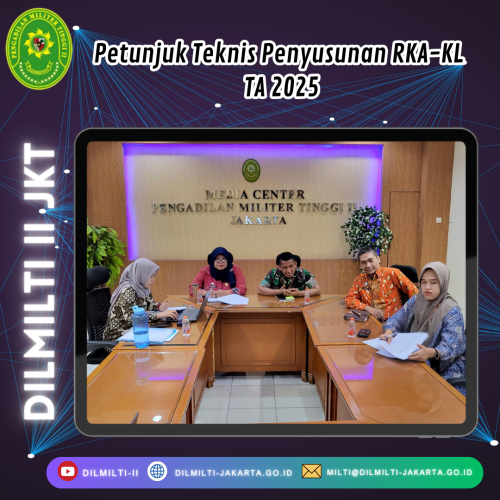 Petunjuk Teknis Penyusunan RKA-KL TA 2025