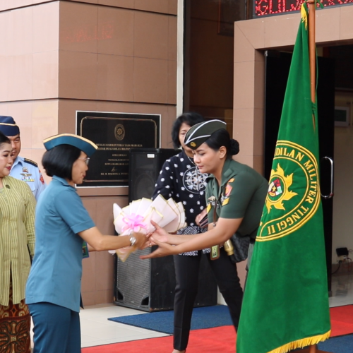 PISAH SAMBUT KEPALA PENGADILAN MILITER TINGGI II JAKARTA