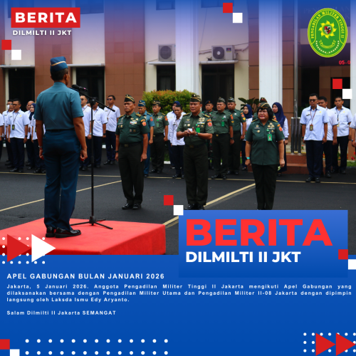 APEL GABUNGAN BULAN JANUARI 2026