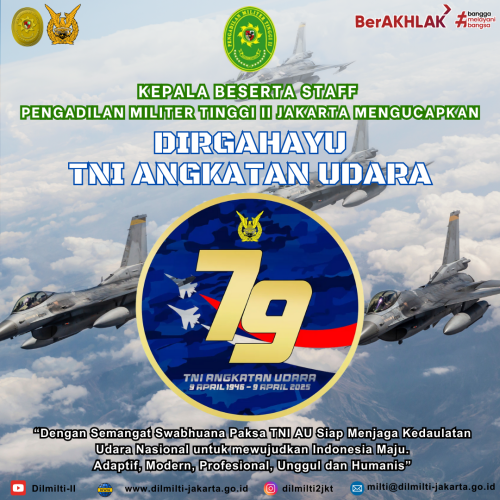 DIRGAHAYU TNI ANGKATAN UDARA KE 79