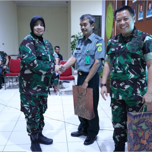 HALAL BIHALAL DAN PENGANTAR TUGAS SERTA PURNA TUGAS ANGGOTA DILMILTI II JAKARTA