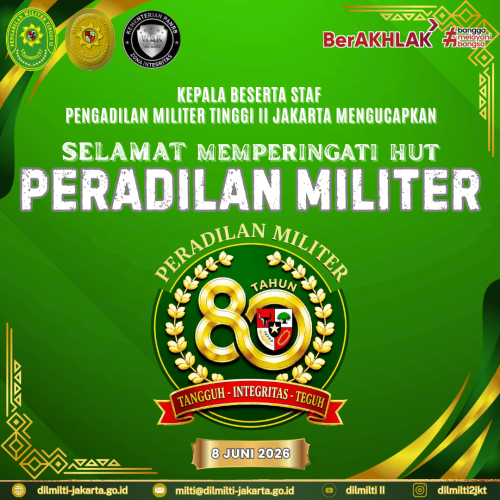 Peringatan HUT Peradilan Militer