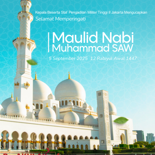 Selamat Memperingati Maulid Nabi Muhammad SAW 2025