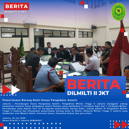 Pemeriksaan Barang Bukti Kasus Pengadaan Satelit