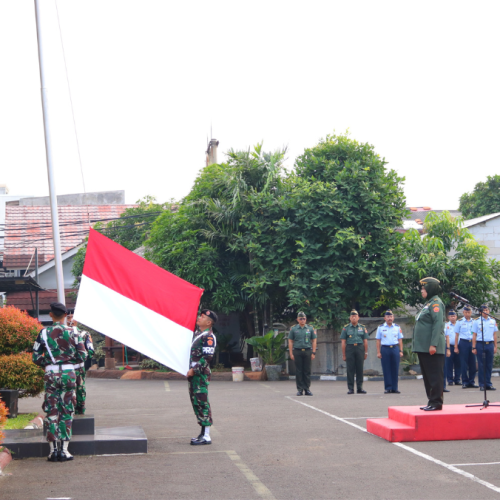 UPACARA BULANAN PENGADILAN MILITER