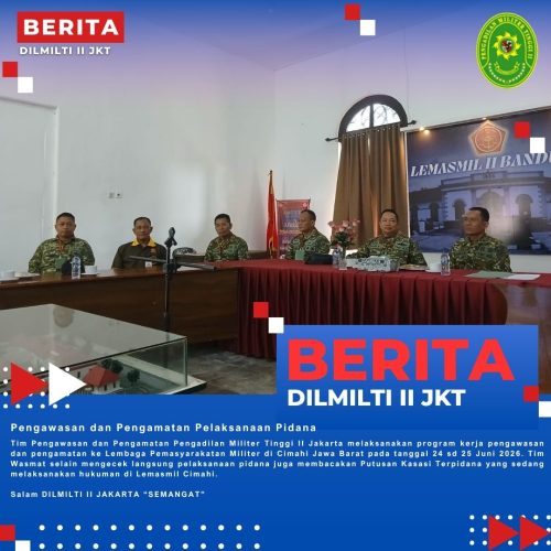 Pengawasan dan Pengamatan Pelaksanaan Pidana