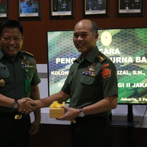 ACARA PELEPASAN PURNAWIRAWAN KOLONEL Chk ( Purn) KHAIRUL RIZAL S.H., M.HUM
